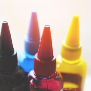 cmyk ink bottle for printer machine colorful ink refill set wi